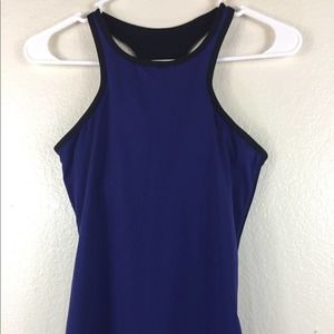 Fabletics Racerback top Blue, Black Size XS